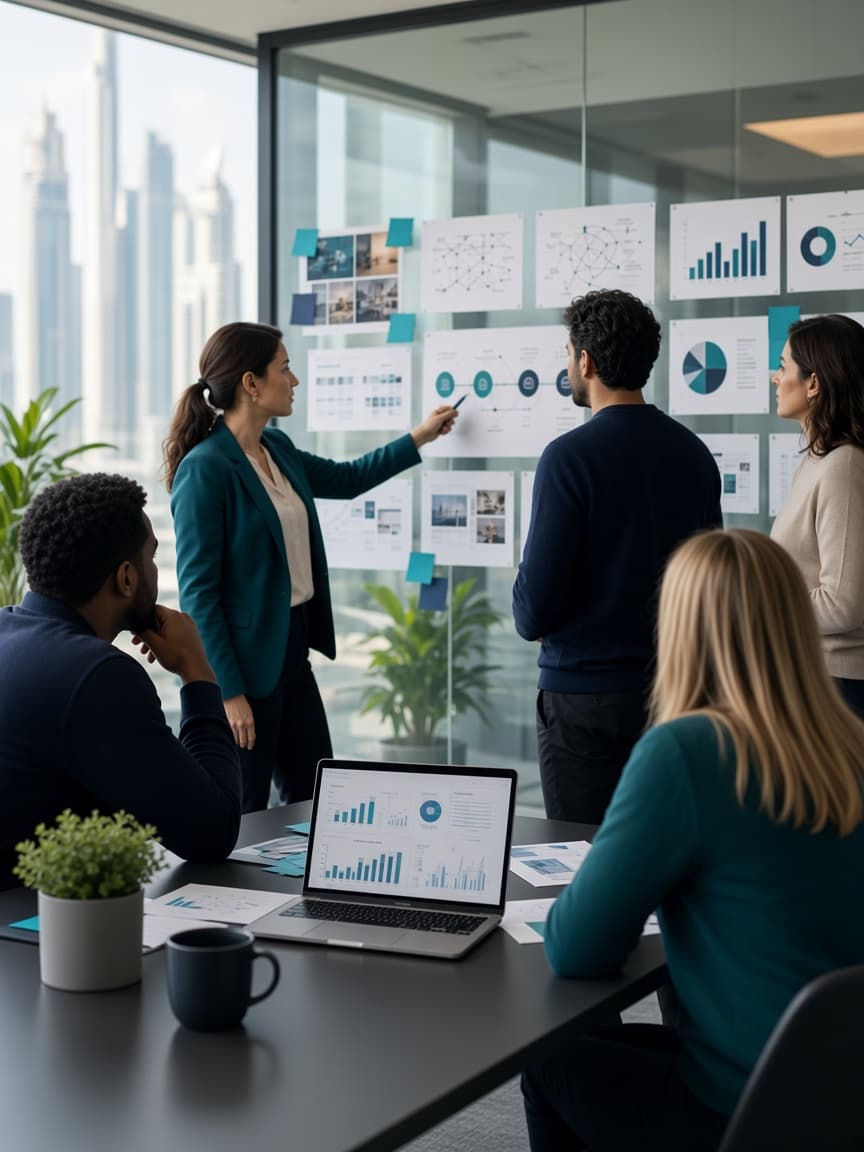 Growth and marketing strategy workspace